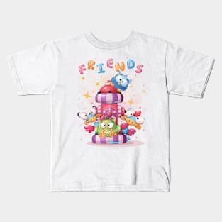 Cute bird Kids T-Shirt